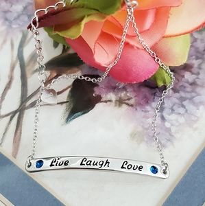 NEW Sapphire Sterling Silver Bracelet